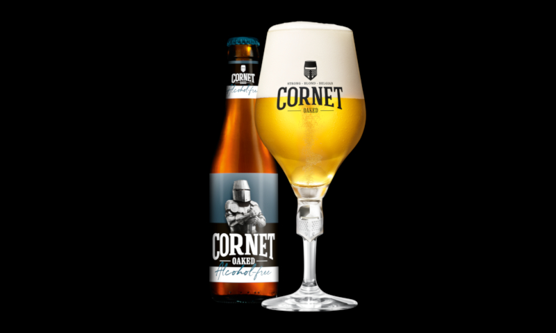 Cornet Alcohol-free flesje en glas